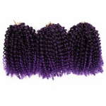 Codite de par Afro Marley de 20 cm 008 Ombre Crochet Braids Brunet - Mov Codite de par Afro Marley de 20 cm 008 Ombre Crochet Braids Brunet - Mov